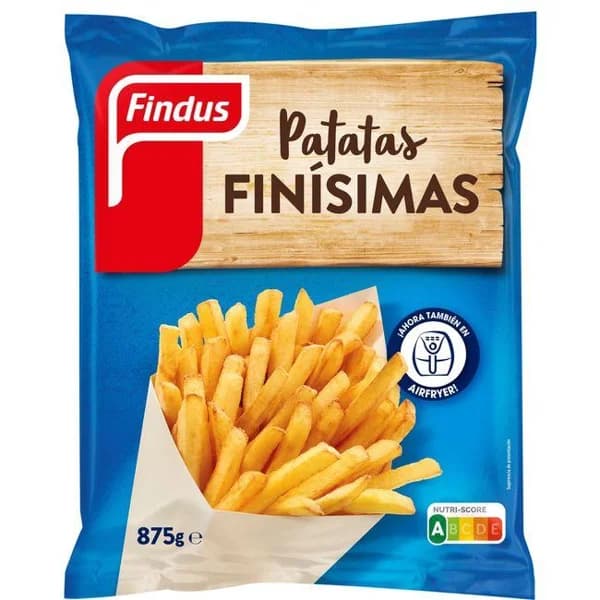 Patatas finisimas FINDUS, bolsa 875 g - 0.88 kg - Imagen del producto en Findit