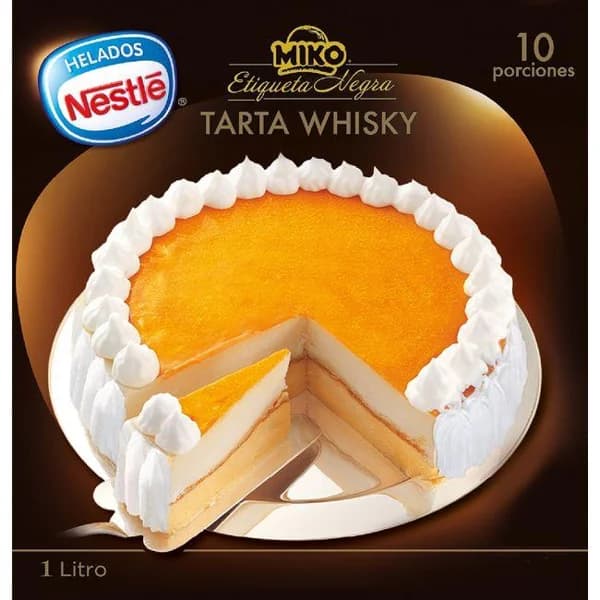 Tarta helada de whisky NESTLÉ, caja 580 g - 0.58 kg - Imagen del producto en Findit