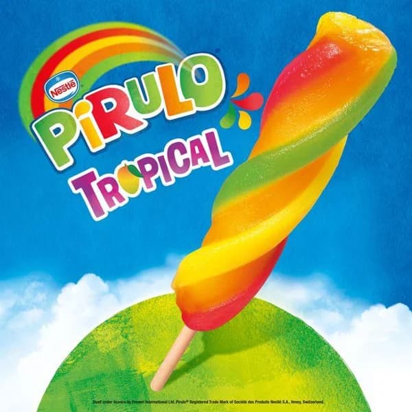 Helado Pirulo Tropical PIRULO, caja 80 ml - 0.08 l - Imagen del producto en Findit