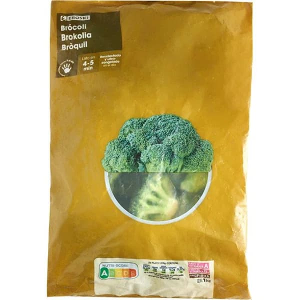 Brocoli EROSKI, bolsa 1 kg - 1 kg - Imagen del producto en Findit