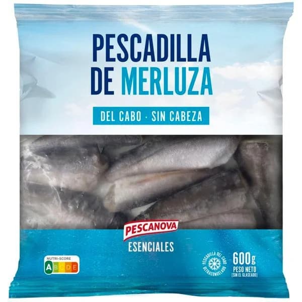 Pescadilla de merluza PESCANOVA ESENCIALES, bolsa 600 g - 1 ud - Imagen del producto en Findit
