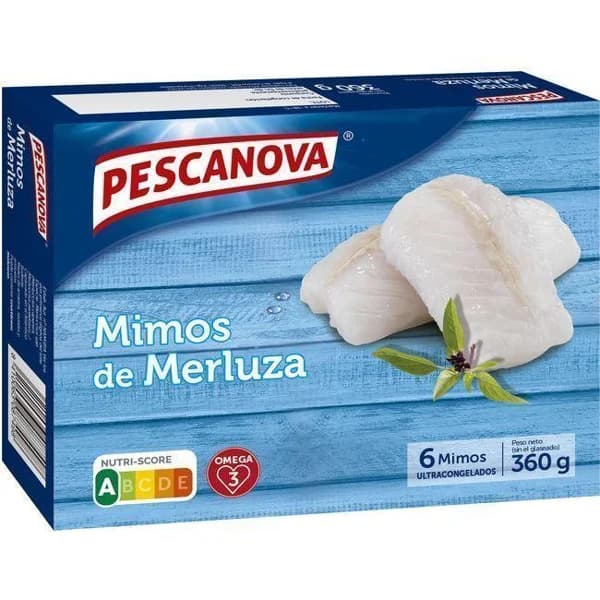 Mimos de merluza PESCANOVA, caja 360 g - 0.36 kg - Imagen del producto en Findit