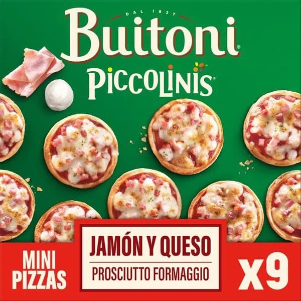 Piccolini de jamón y queso BUITONI, caja 270 g - 0.27 kg - Imagen del producto en Findit