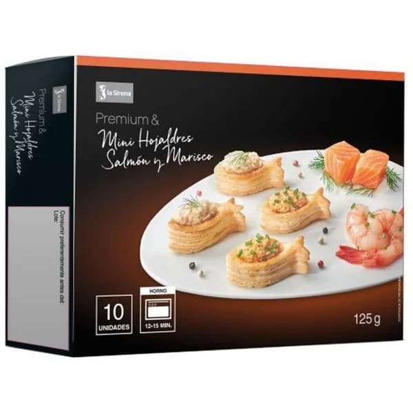Pececitos LA SIRENA, 10 uds, caja 125 g - 1 ud - Imagen del producto en Findit