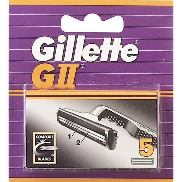 Cargador de afeitar GILLETTE GII, pack 5 uds - 1 ud - Imagen del producto en Findit