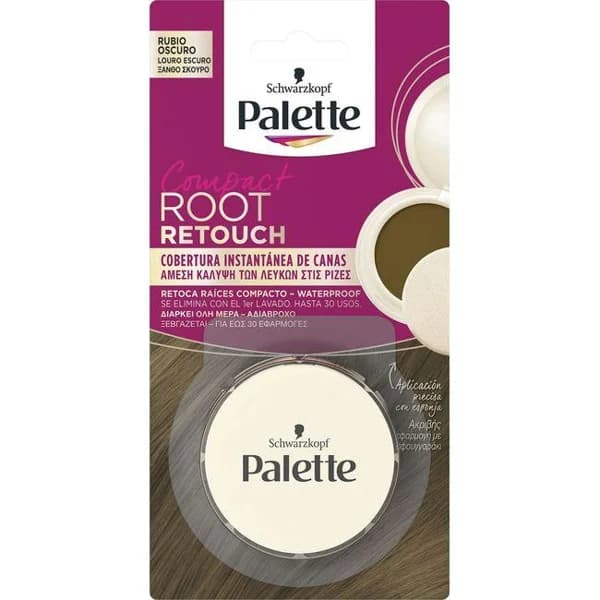 Retoca raíces compact rubio oscuro PALETTE, 1 ud - 1 ud - Imagen del producto en Findit