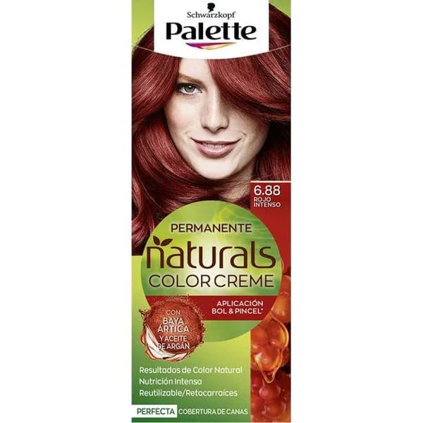 Tinte Color Cr. N.6.88 rojo intenso PALETTE NATURALS, caja 1 ud - 1 ud - Imagen del producto en Findit