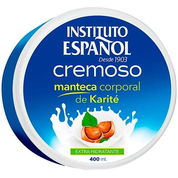 Crema corporal manteca karité INSTITUTO ESPAÑOL, tarro 400 ml - 0.4 l - Imagen del producto en Findit