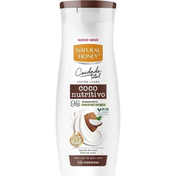 Loción corporal de coco NATURAL HONEY, bote 330 ml - 0.33 l - Imagen del producto en Findit