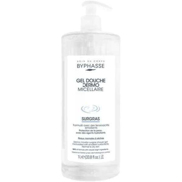 Gel de ducha micelar surgrass BYPHASSE, dosificador 1 litro - 1 l - Imagen del producto en Findit
