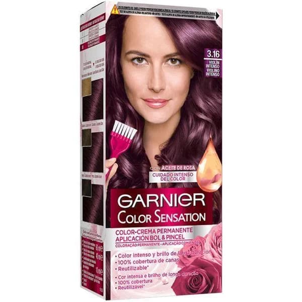 Tinte violine intenso N.3.16 COLOR SENSATION, caja 1 ud - 1 ud - Imagen del producto en Findit