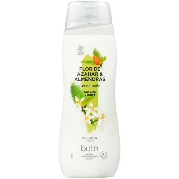 Gel de azahar-almendras BELLE, bote 750 ml - 0.75 l - Imagen del producto en Findit