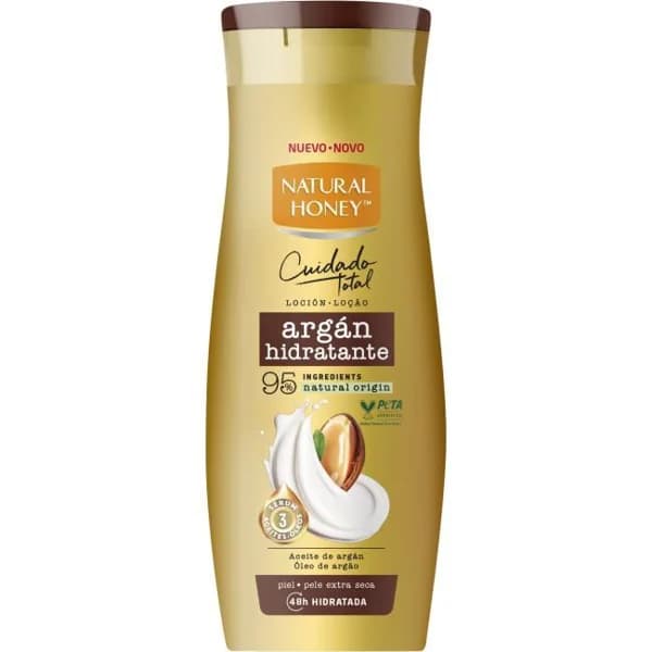 Loción corporal de argán NATURAL HONEY, bote 330 ml - 0.33 l - Imagen del producto en Findit