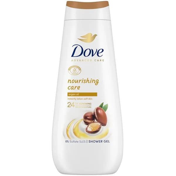 Gel de ducha argán DOVE, bote 400 ml - 0.4 l - Imagen del producto en Findit