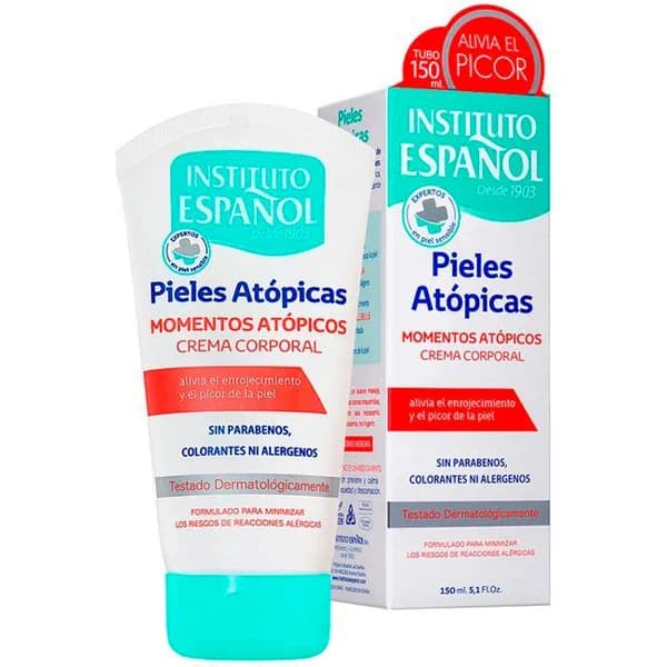 Crema corporal pieles atópicas INSTITUTO ESPAÑOL, tubo 150 ml - 0.15 l - Imagen del producto en Findit