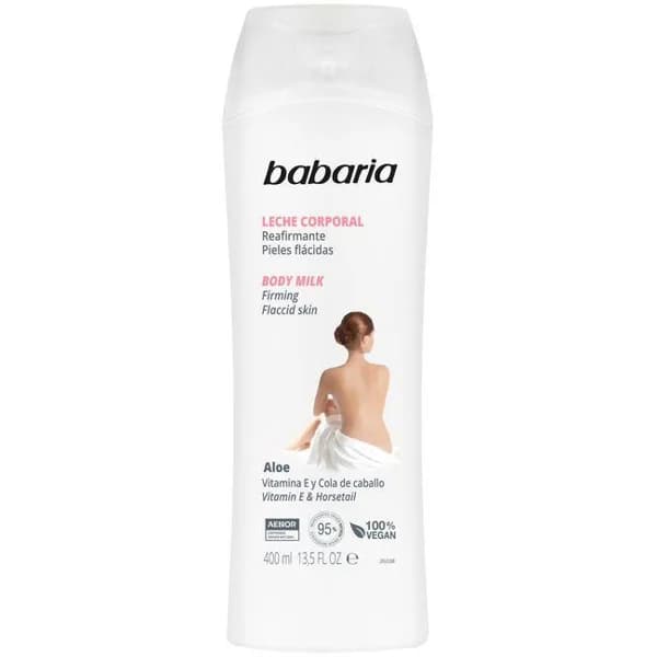 Loción corporal reafirmante BABARIA, bote 400 ml - 0.4 l - Imagen del producto en Findit