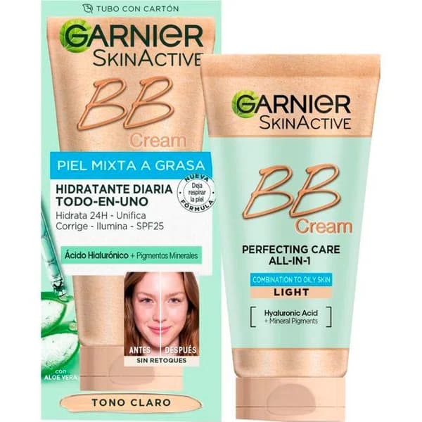 BB cream oil free SPF20 tono medio SKIN ACTIVE, tubo 40 ml - 0.04 l - Imagen del producto en Findit