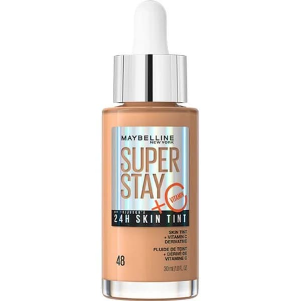Maquillaje en serum super stay 24h skin tint+vit C 48 MAYBELLINE - 48 ud - Imagen del producto en Findit