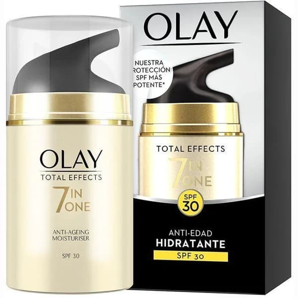 Crema de día SPF 30 OLAY Tottal Effects, dosificador 50 ml - 1 ud - Imagen del producto en Findit