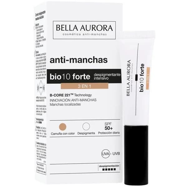 Crema 3n1 bio10 forte BELLA AURORA, tubo 10 ml - 1 ud - Imagen del producto en Findit