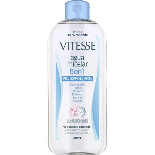 Agua micelar VITESSE, bote 400 ml - 1 ud - Imagen del producto en Findit