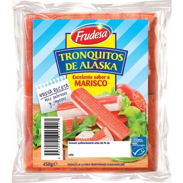 Tronquito de Alaska MSC FINDUS, paquete 450 g - 0.45 kg - Imagen del producto en Findit