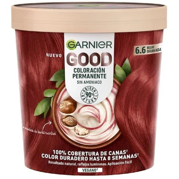 Tinte cocoon 6.6 pomegranate red GARNIER GOOD, 1 ud - 1 ud - Imagen del producto en Findit