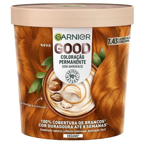 Tinte cocoon 7.43 tumeric copper GARNIER GOOD, 1 ud - 1 ud - Imagen del producto en Findit