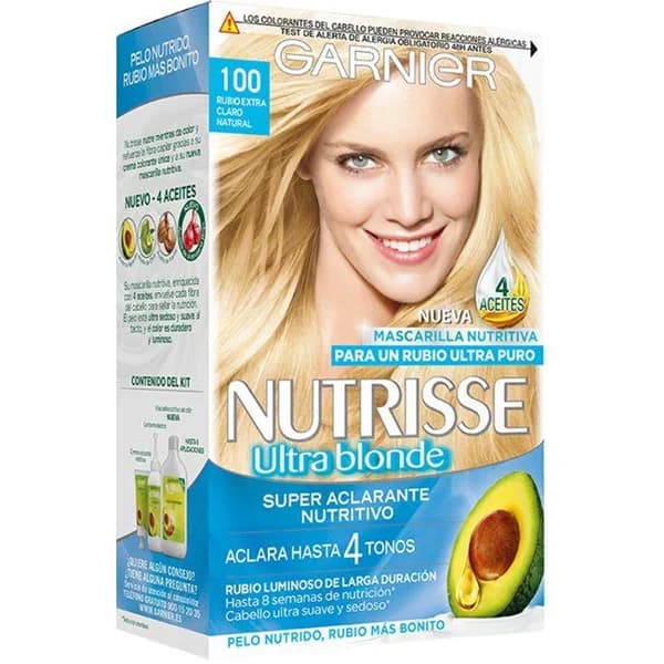 Tinte rubio extra claro N.10 NUTRISSE, caja 1 ud - 1 ud - Imagen del producto en Findit