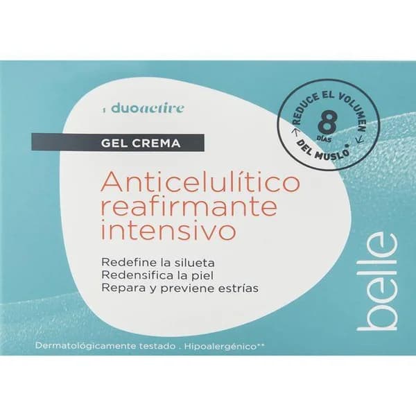 Gel-crema anticelulítico reafirmante belle, tarro 300 ml - 0.3 l - Imagen del producto en Findit