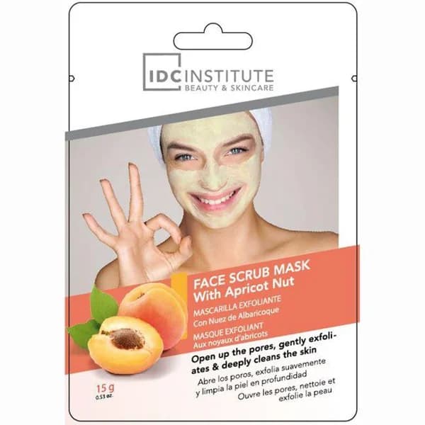 Máscarilla con nuez-albaricoque IDC, sobre 15 ml - 1 ud - Imagen del producto en Findit