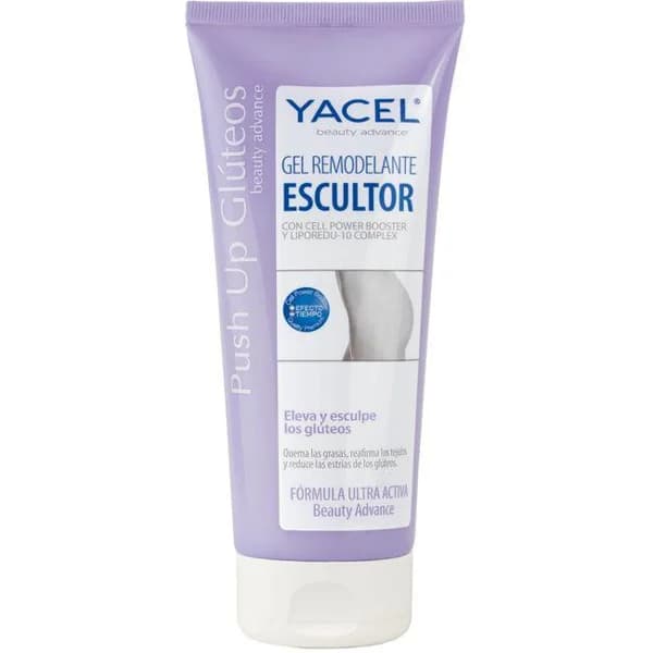Gel remodelante Push Up Gluteos YACEL, tubo 200 ml - 1 ud - Imagen del producto en Findit