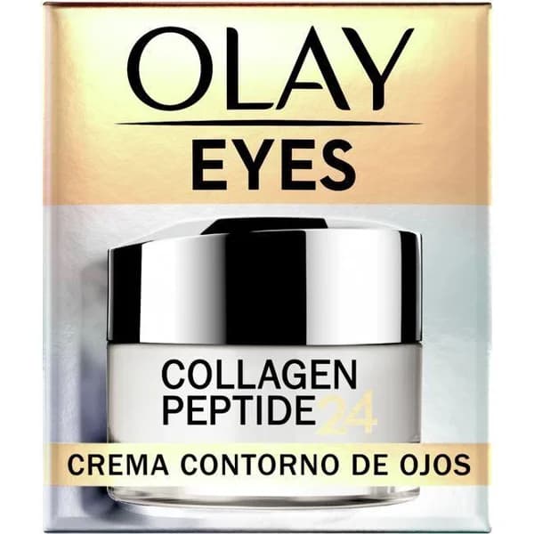 Contorno de ojos collagen peptidos OLAY, tarro 15 ml - 1 ud - Imagen del producto en Findit