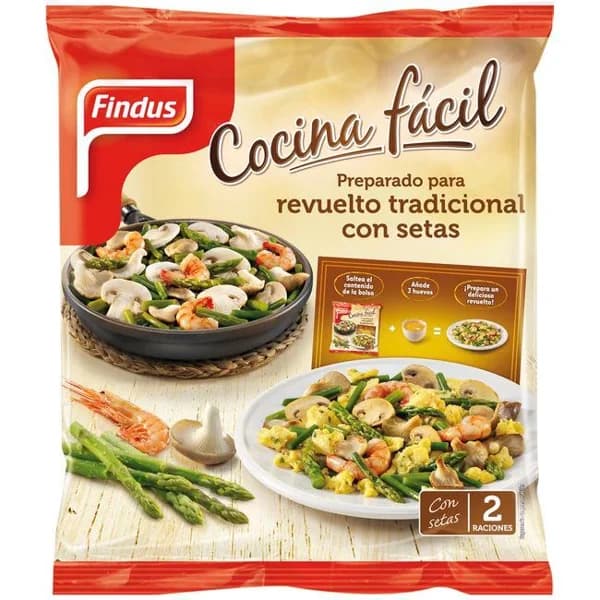 Preparado para revuelto tradicional FINDUS Salto, bolsa 300 g - 0.3 kg - Imagen del producto en Findit