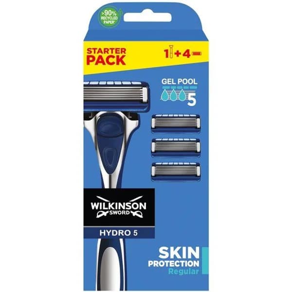 Maquinilla + 4 cargadores WILKINSON HYDRO 5, pack 1 ud - 1 ud - Imagen del producto en Findit