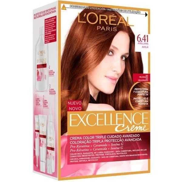 Tinte 6.41 noisette EXCELENCE, pack 1 ud - 1 ud - Imagen del producto en Findit