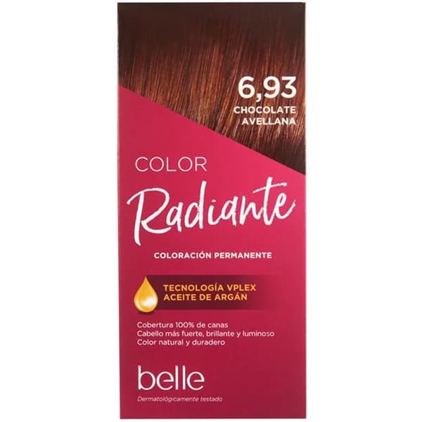 Tinte chocolate avellana N.6.93 belle, caja 1 ud. - 1 ud - Imagen del producto en Findit