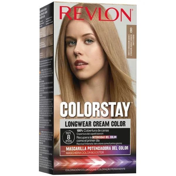 Tinte rubio claro 080 REVLON COLORSTAY, 1 ud - 1 ud - Imagen del producto en Findit