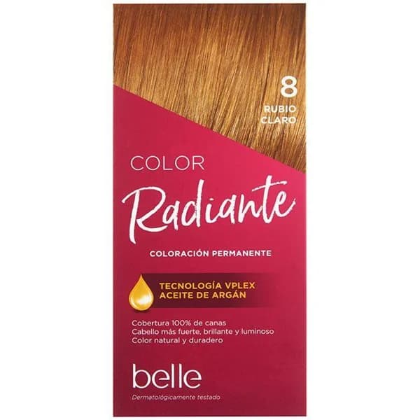 Tinte rubio claro N.8 belle, caja 1 ud. - 1 ud - Imagen del producto en Findit
