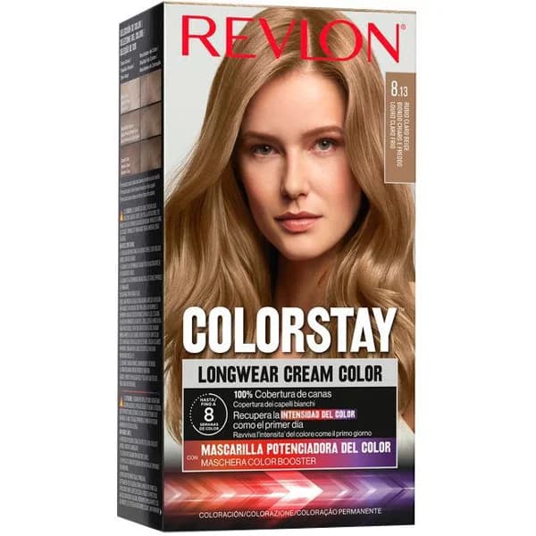 Tinte color rubio claro beige 081 REVLON COLORSTAY, pack 1 ud - 1 ud - Imagen del producto en Findit