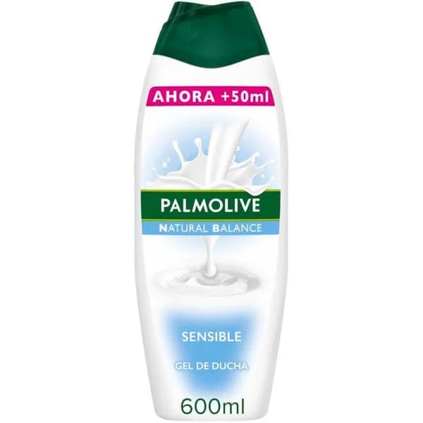 Gel de ducha hidratante PALMOLIVE NATURAL BALANCE, bote 600 ml - 0.6 l - Imagen del producto en Findit