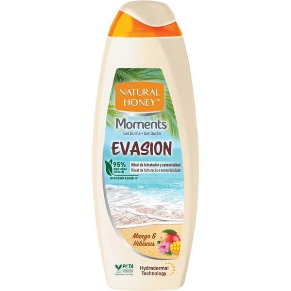 Gel de ducha evasion moments NATURAL HONEY, bote 600 ml - 1 ud - Imagen del producto en Findit