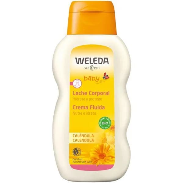 Leche corporal de caléndula WELEDA, bote 200 ml - 0.2 l - Imagen del producto en Findit
