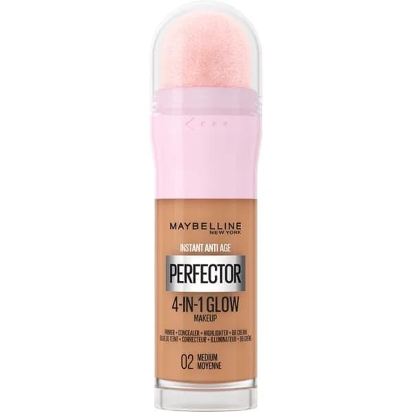 Maquillaje perfector 4n1 glow med MAYBELLINE, 1 ud - 1 ud - Imagen del producto en Findit