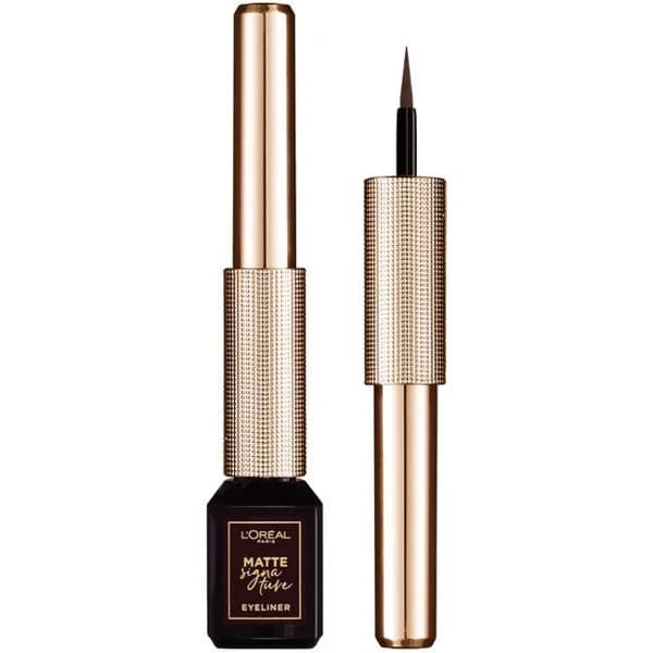 Eyeliner líquido Matte Signature 03 marrón L`OREAL, pack 1 ud. - 1 ud - Imagen del producto en Findit
