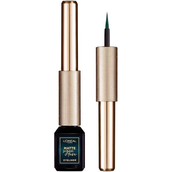 Eyeliner líquido Matte Signature 04 verde L`OREAL, pack 1 ud. - 1 ud - Imagen del producto en Findit