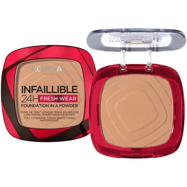 Maquillaje en polvo fresh wear infaill. 220 L`OREAL, pack 1 ud - 1 ud - Imagen del producto en Findit