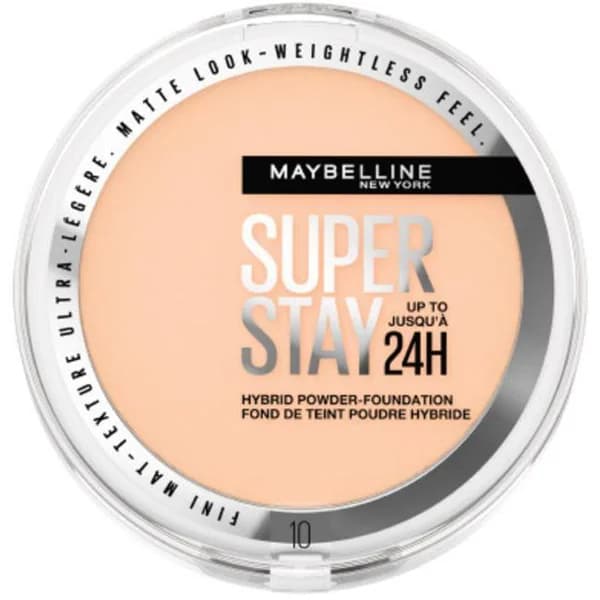 Polvos compactos 10 MAYBELLINE SUPERSTAY 24H, pack 1 ud - 1 ud - Imagen del producto en Findit