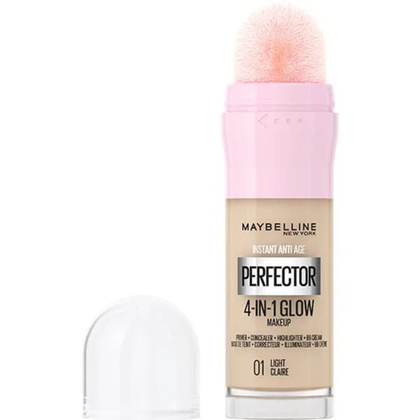 Maquillaje perfector 4n1 glow light MAYBELLINE, 1 ud - 1 ud - Imagen del producto en Findit
