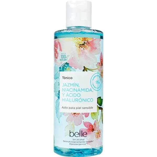Tónico facial para piel sensible BELLE, bote 250 ml - 1 ud - Imagen del producto en Findit